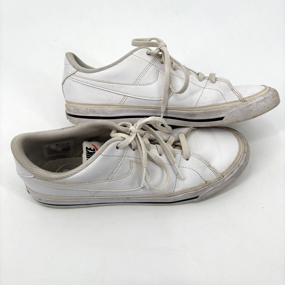 Nike Court Vision Low Next Nature White Casual Sneakers Shoes Kids 7Y DA5380 100